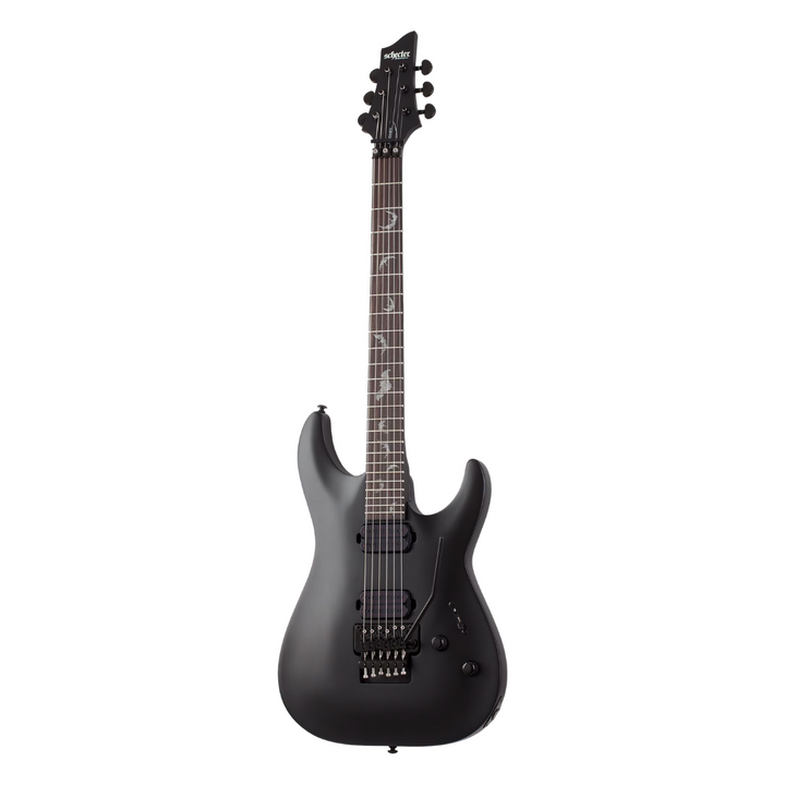 Schecter 2471 DAMIEN-6 Floyd Rose Satin Black