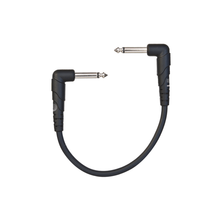 D'Addario PW-CGTP-305 Set 3 Cables Classic 15cm C/Plug 1/4" MONO