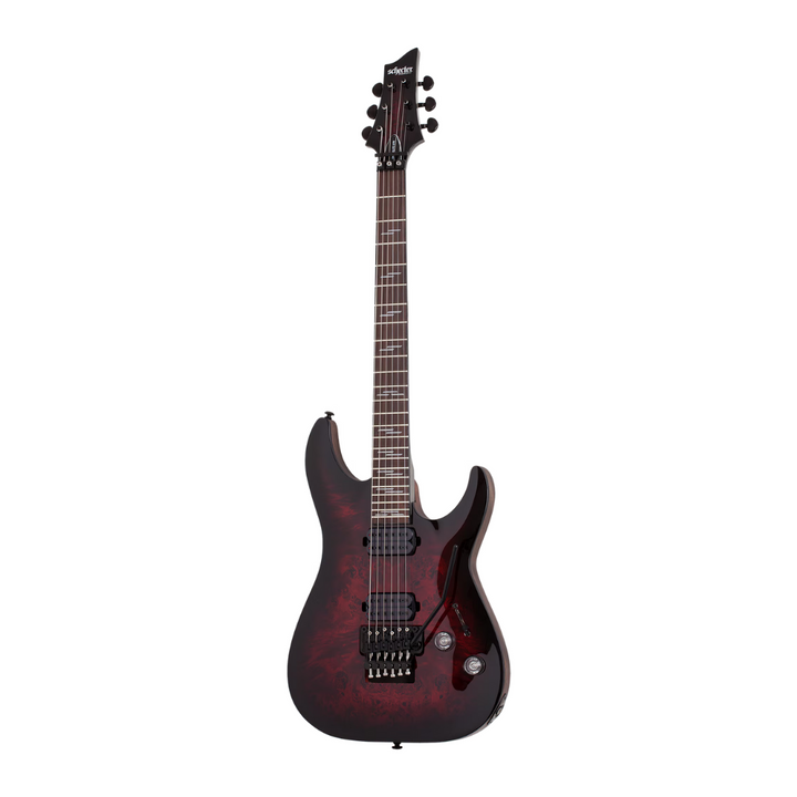 Schecter 2453 Guitarra Electrica Omen Elite-6 FR Black Cherry Burst