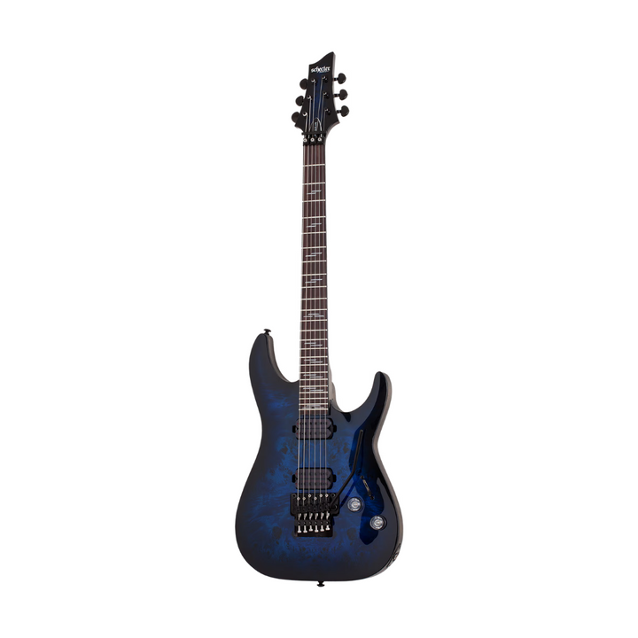 Schecter 2455 Guitarra Electrica Omen Elite-6 FR Blue Burst