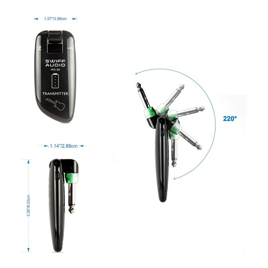 Swiff Audio WS-50 Sistema Inalámbrico para Instrumentos Musicales