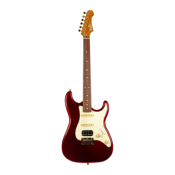 Jet JS-480 WR G Guitarra Electrica Rojo vino