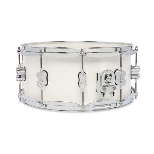 PDP PDCM6514SSPW Concept Maple Pearlescent White Tarola 6.5x14" HW