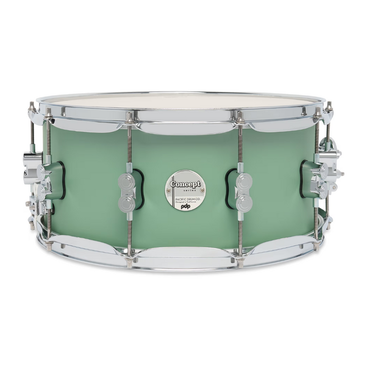 PDP PDCM6514SSSF Concept Maple Satin Seafoam Tarola 6.5x14" HW