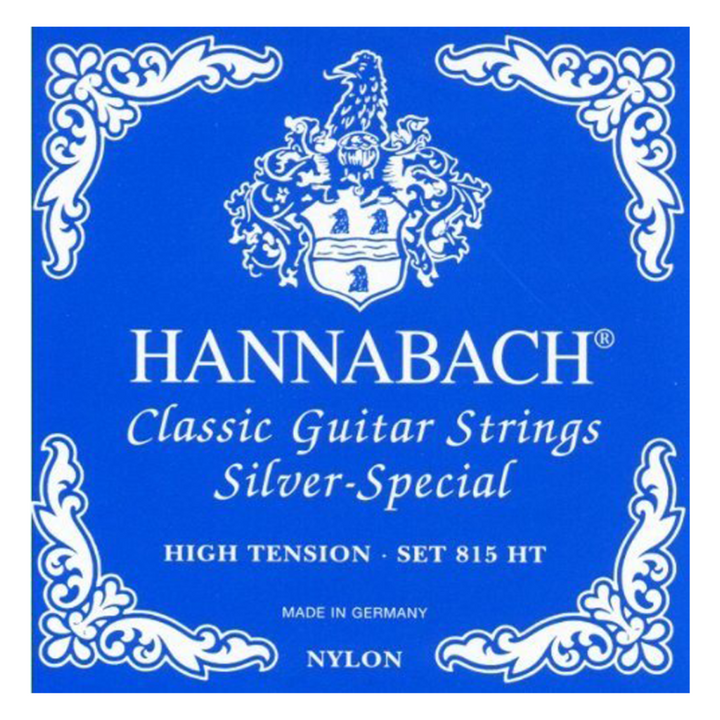 Hannabach 815HT Cuerdas Nylon Silver Special High Tension Blue