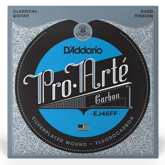 D'Addario EJ46FF Pro-Arte Carbon Cuerdas de Nylon para guitarra Tension Dura