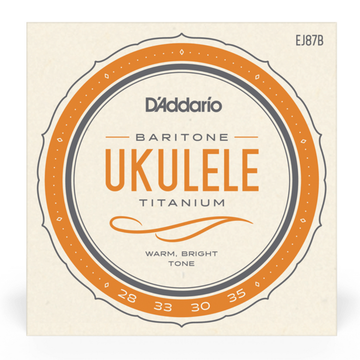 D'addario EJ87B Titanium Juego de cuerdas para Ukelele Baritono