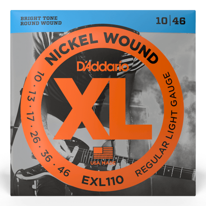 D'addario EXL110 XL Cuerdas para Guitarra Electrica calibre 10 - 56