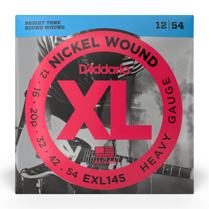 D'addario EXL145 Cuerdas para Guitarra Electrica calibre 12 - 54