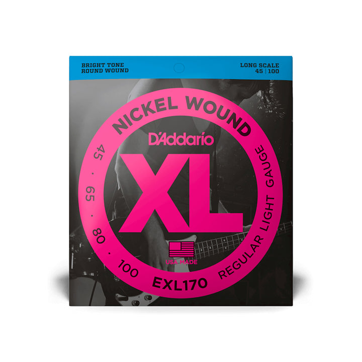 D'Addario EXL170 Cuerdas Bajo 45-100 Regular light