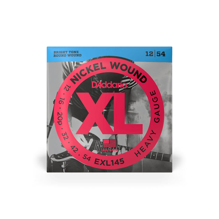 D'addario EXL145 Cuerdas Guitarra Electrica 12-54 Heavy Gauge