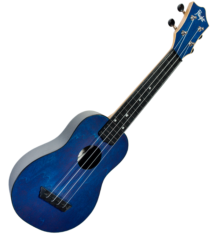 Flight TUS35 Travel Ukelele Soprano Azul Marino