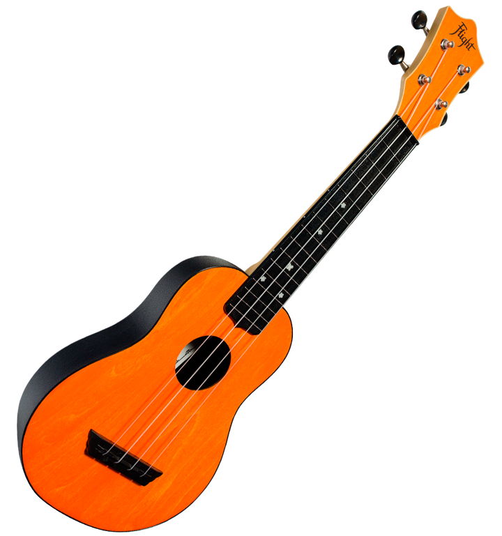 Flight TUS35 Travel Ukelele Soprano Anaranjado