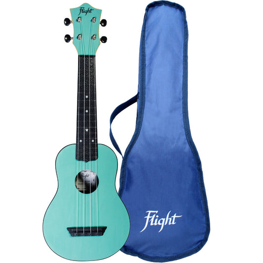 Flight TUS35 Travel Ukelele Soprano Azul Cielo