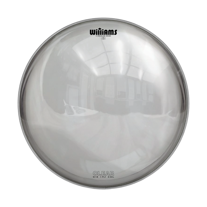 Williams W1B-3MIL-14K Parche resonante 14" Clear Bottom Series
