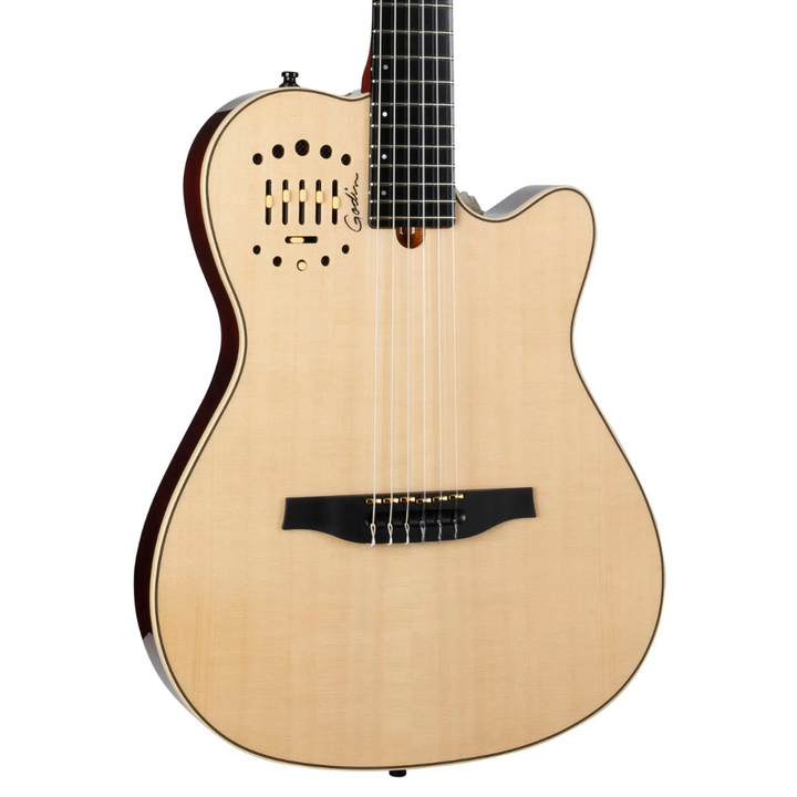 Godin 050925 Multiac Nylon Deluxe Guitarra electroacustica Natural HG