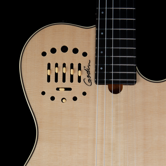 Godin 050925 Multiac Nylon Deluxe Guitarra electroacustica Natural HG