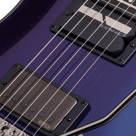 Schecter 1955 Hellraiser Hybrid C-1 FR S Ultra Violeta