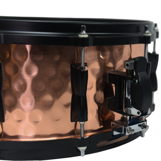 Jinbao JBCS1012 Tarola Hammered Copper Shell 14" x 6.5"