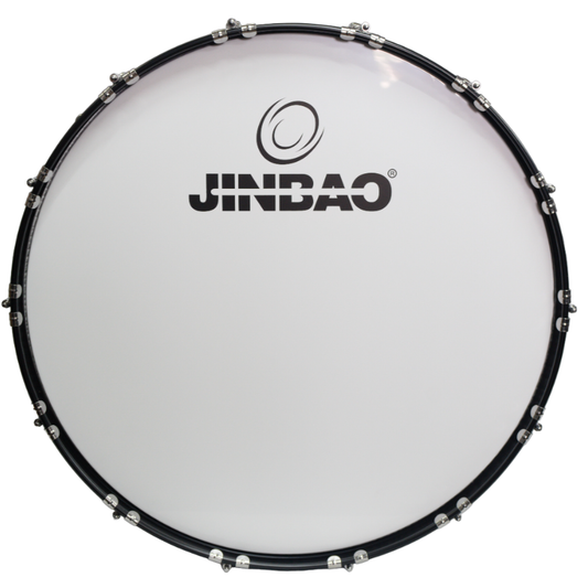 Jinbao JBMB261628A/BLK Bombo de Banda 26" x 16"