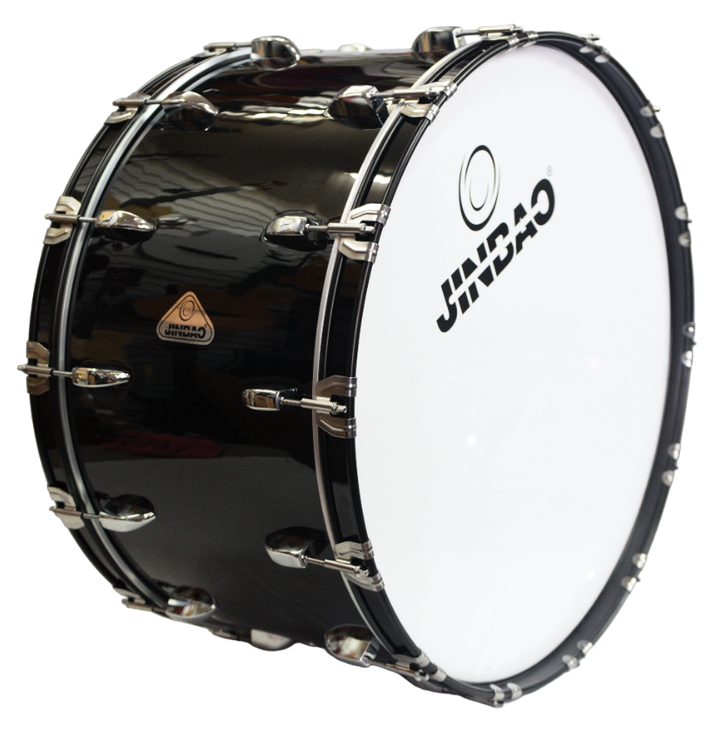 Jinbao JBMB261628A/BLK Bombo de Banda 26" x 16"