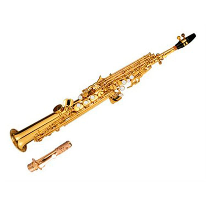 Jinbao JBSST410GL Saxo Soprano Recto Gold Lacquer