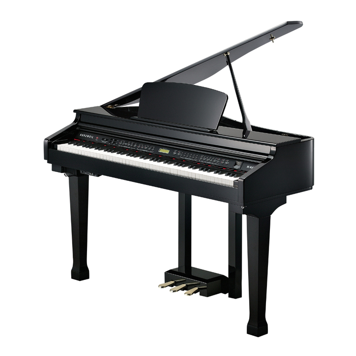 Kurzweil KAG100 BP Piano Digital Baby Grand Negro Brillante