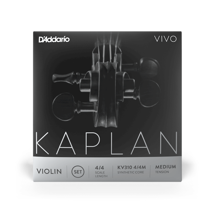 D’Addario KV310 4/4M Juego de cuerdas para violín Kaplan Vivo Tensión media