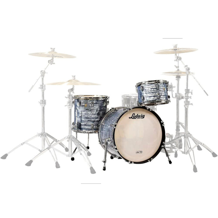 Ludwig Classic Maple 3 Piezas Sky Blue Pearl