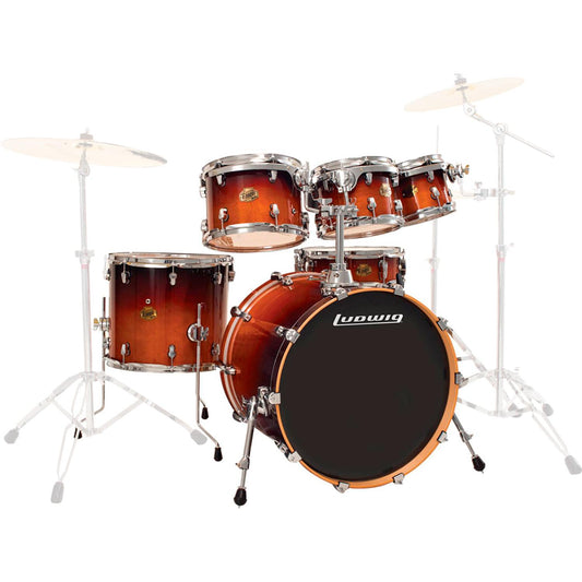 Ludwig Element Birch Shell Pack 6 piezas RX - LCB622RX