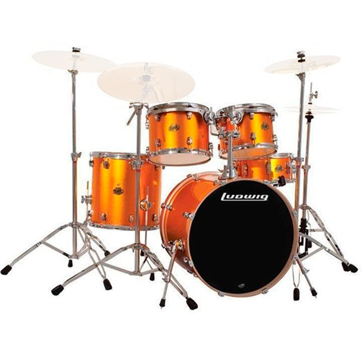 Ludwig LCE522R5 Element 5 piezas 22" C/Hrdw Orange