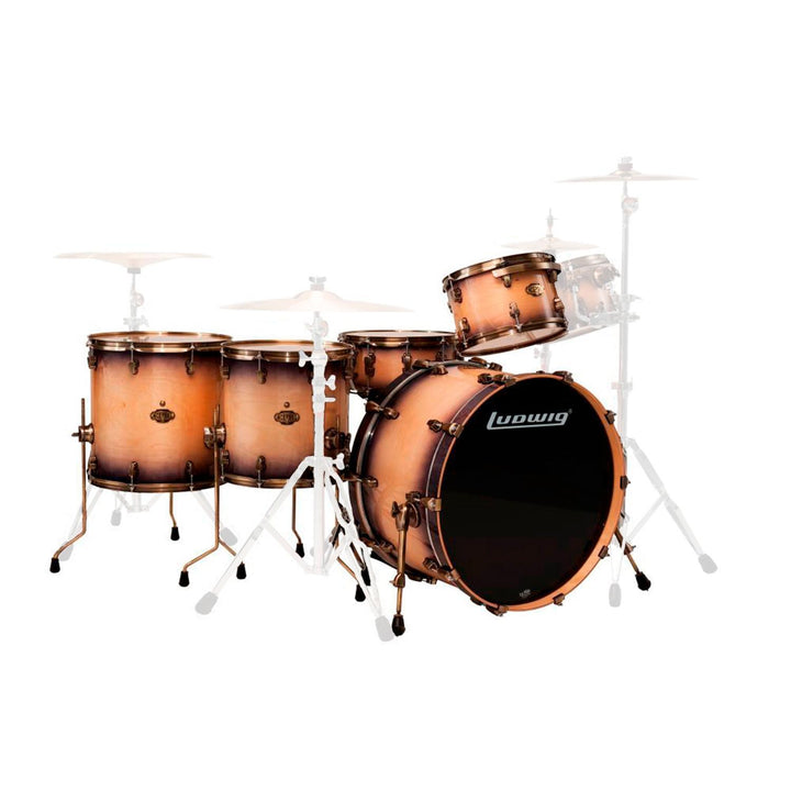 Ludwig Epic Pro Shell Pack 5 Piezas 24" - LCEP25BX