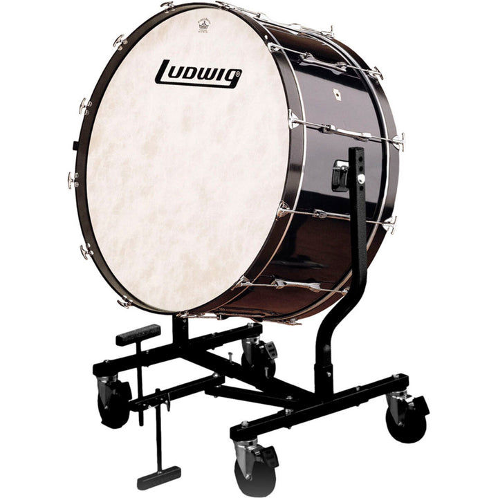 Ludwig LECB86X7GWF 18x36" Drum with LE787 Tilting Stand Black Cortex