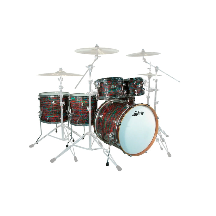 Ludwig LRR222X-CM Element SE Shell Pack 6 Piezas Citrus