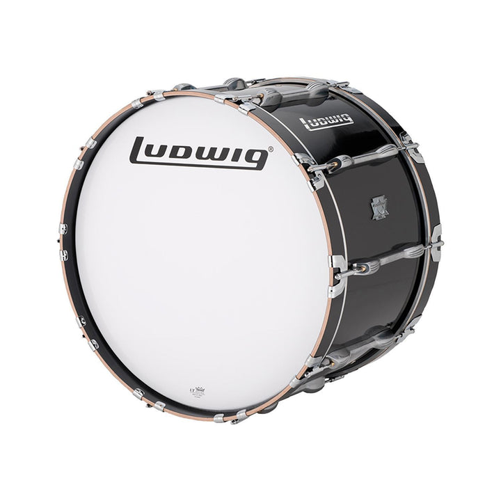 Ludwig LUMB32PS 32" Marching Bass Drum Brushed Silver