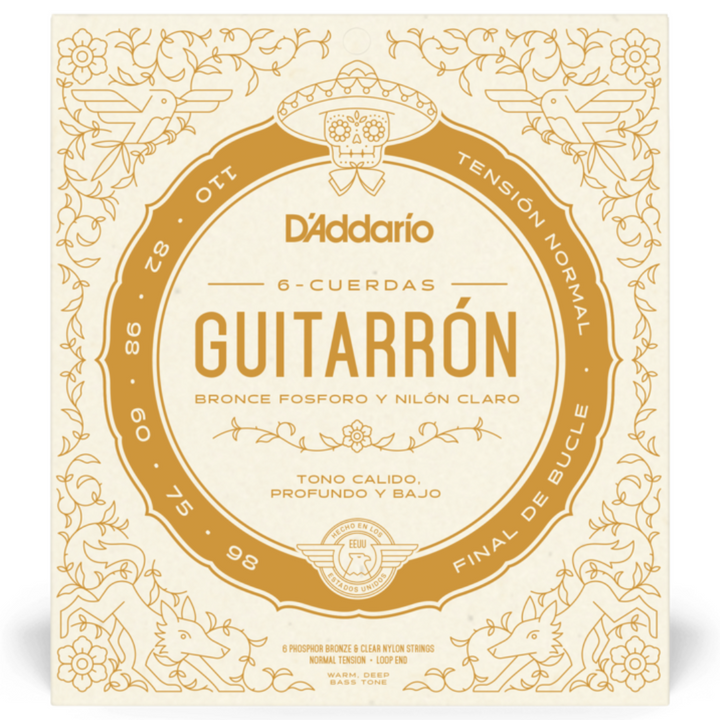 D'Addario MG10N Juego de cuerdas para Guitarrón Tension Normal