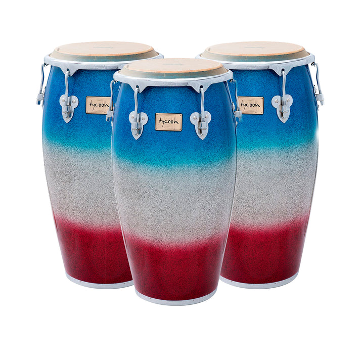 Tycoon Congas Master Platinum Tri-Fade Series