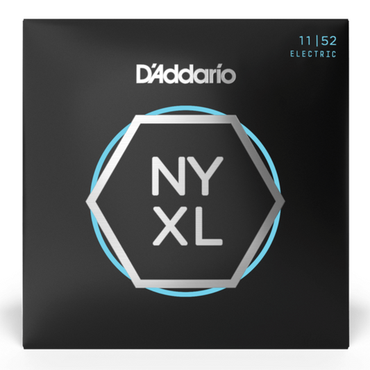 D’Addario NYXL1152 NYXL Cuerdas para Guitarra Electrica Calibre 11-52 medium Top/ Bottom Heavy