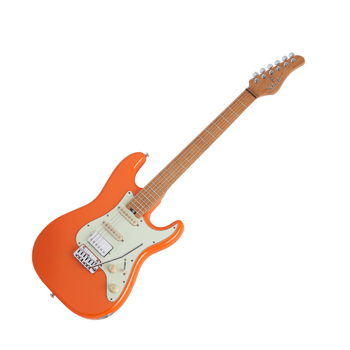 Schecter 1538 Nick Johnston Naranja atómica HSS