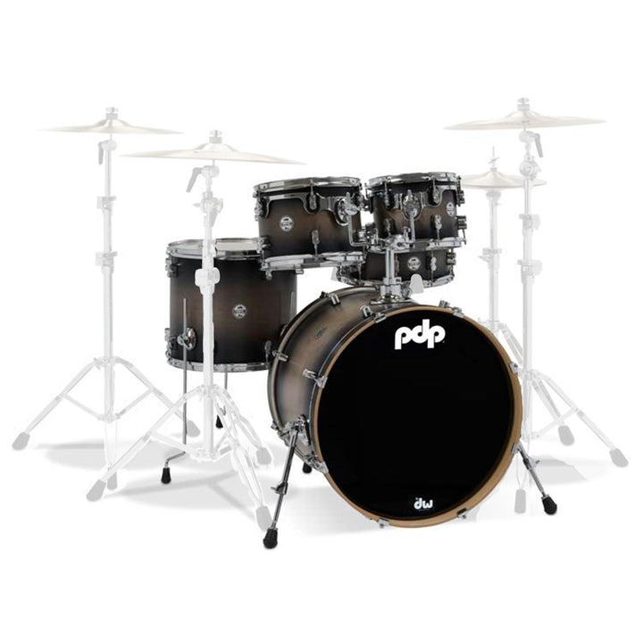 PDP PDCM2215SCB Concept Maple 5 piezas - Satin Charcoal Burst