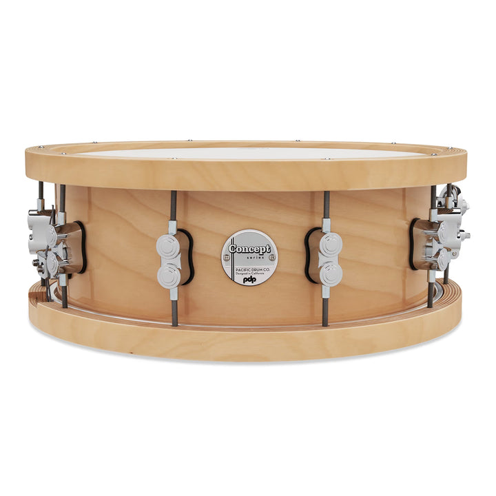 PDP PDSN5514NAWH Concept Series Wood Hoop Maple Tarola 5.5X14