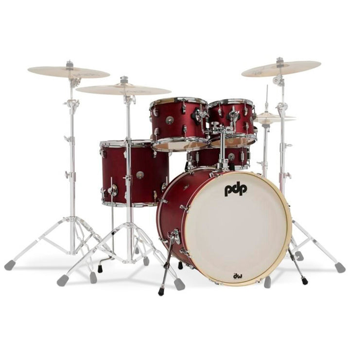 PDP Spectrum Series Bateria 5PC Rojo