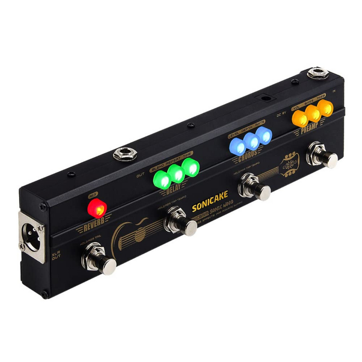 Sonicake QCE-50 Pedal de Guitarra Acustica - Sonic Wood