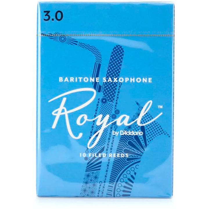 Royal  RLB1030 Caja de Cañas para Saxofón barítono 3.0