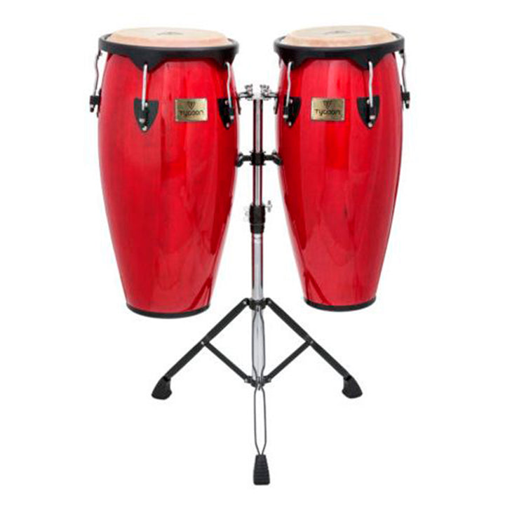 Tycoon Set  Congas Supremo Series 10" y 11" Red