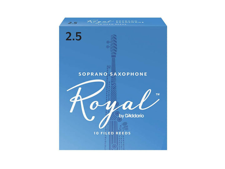 Royal RIB1025 Caja de cañas para Saxofón soprano 2.5