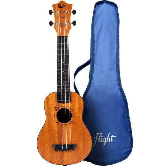 Flight TUS-53 Caoba Travel Ukelele Soprano