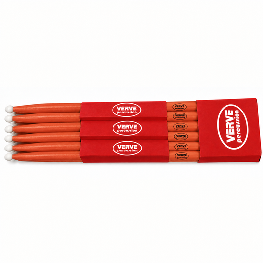 Verve ADWC-CP Baquetas Punta de Nailon 12 Pares
