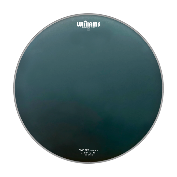 Williams WCB2-10MIL-22 Parche 22" Coated Oil Density Black