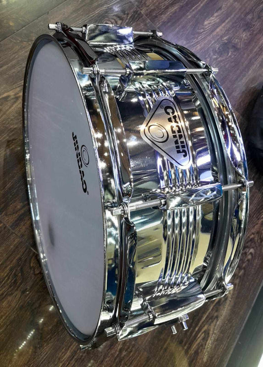 Jinbao JBS1057/10 Tarola de Metal Cromada 14" x 5.5"